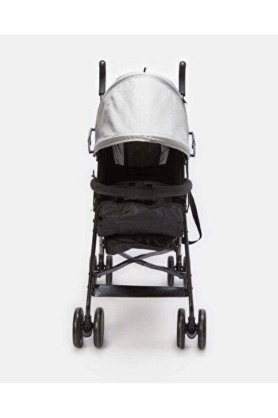 REDTAG Grey Baby Single Fold Stroller