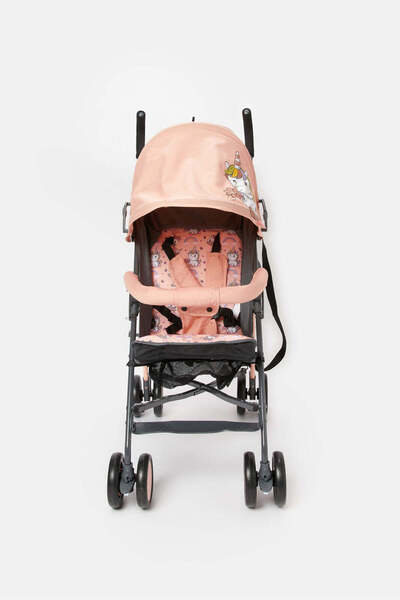 REDTAG Newborn Pink Unicorn Stroller
