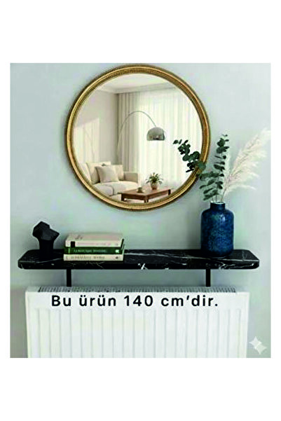 dedeler dekor 4 KÖŞE OVAL Petek Üstü Raf Duvara Montajsız Kalorifer Peteği Üs...