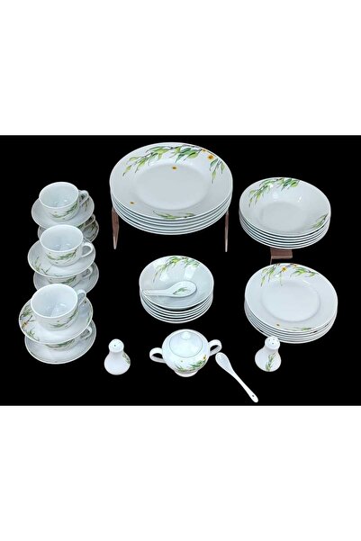 Dania ✨ Luxurious dinnerware set for 6 people – 47 pieces that add a touch of luxury to your table ✨