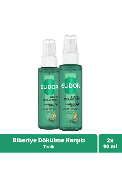 Elidor Tonik Biberiye Dökülme Karşıtı 90 ml x2