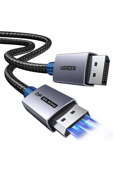Generic كابل UGREEN DisplayPort 16K بطول 3 أمتار (DP 2.1، 80 جيجابت في الثاني...