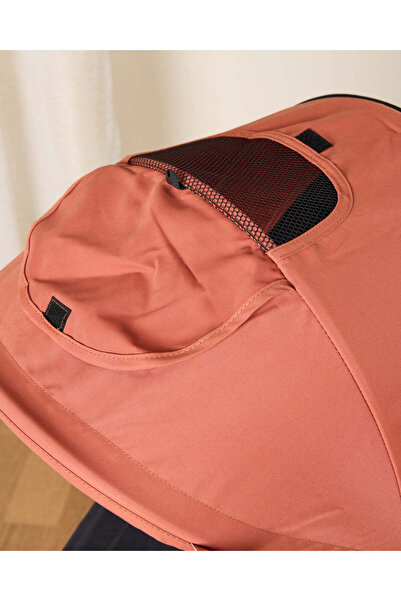 REDTAG Black And Orange Baby Single Foldable Stroller