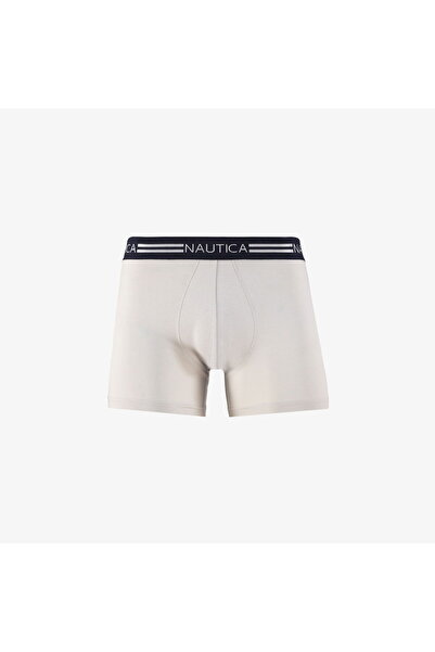 Nautica Men's Gray Standard Fit 3-Piece Boxers