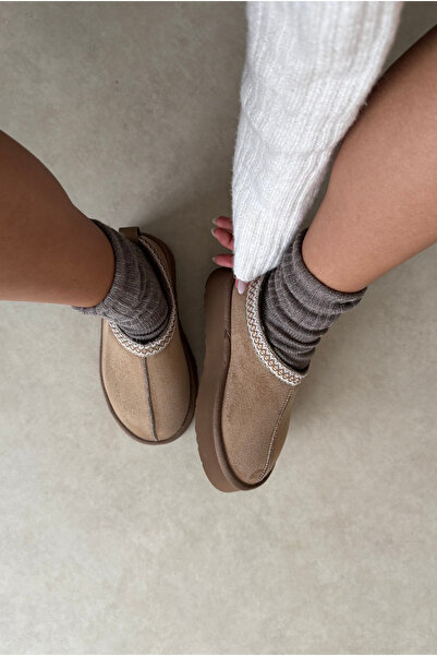 Mupa Shoes Σαμπό με επένδυση από γούνα SAHRA