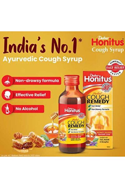 Dabur HONITUS COUGH SYRUP 100 ML
