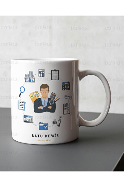 partikuki Mali Müşavir Kişiye Özel Muhasebeci Kupası Muhasebe Ofisi Hediyelik Eşya Finans