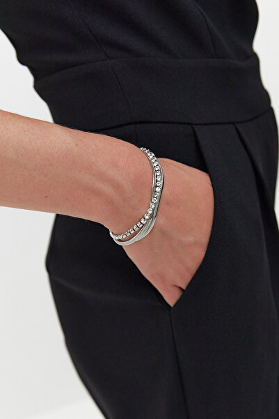 AKSWSUAR Yuvarlak taşlı bar bileklik