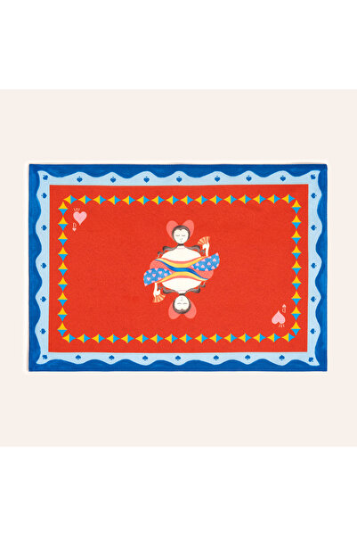 Zsa Zsa Zsu Nilüfer Dijital Baskılı Polyester Amerikan Servis 35x50 Cm Açık Mavi