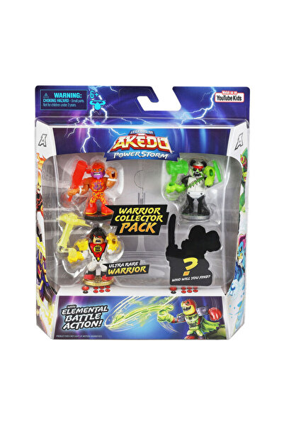 Moose Toys مجموعة جامع المحاربين Akedo S3 W1