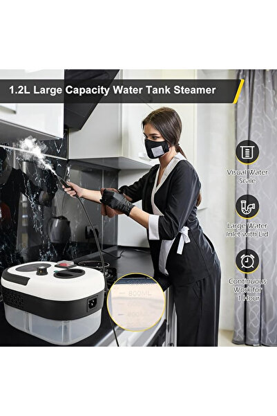 Tobi Portable Steam Cleaner 2500W – Professional Home Cleaning