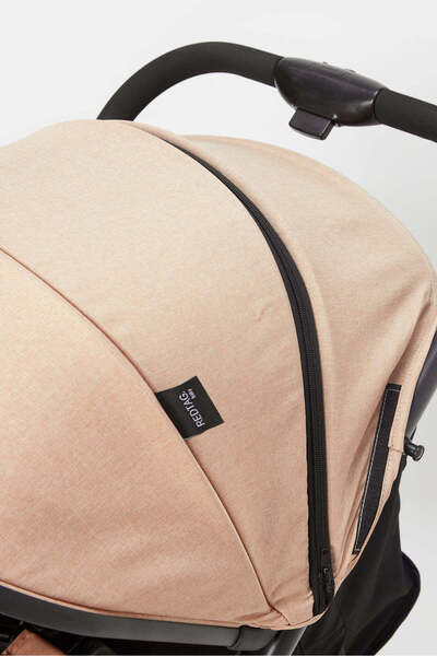 REDTAG Baby Pink Single Fold Baby Stroller