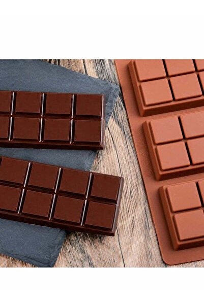 Generic Silicone Chocolate Mold - Rectangle Chocolate Bar, Non-Stick