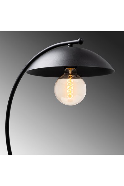 MOİRA Mushroom Head Metal Table Lamp E27 Lampholder Curved Body Modern Decorative Lamp,Ce-Nt-151