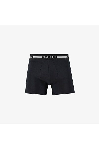Nautica Men's Navy Blue Standard Fit 3-Piece Boxers
