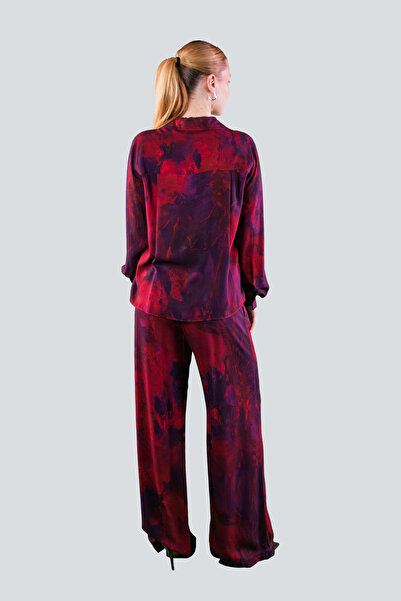 IDYL Patterned Shirt and Pants Set