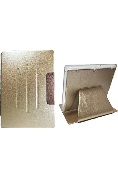 Other PU Leather Folio Case with Stand for Lenovo Tab 2 A10-30 10.1" - Gold