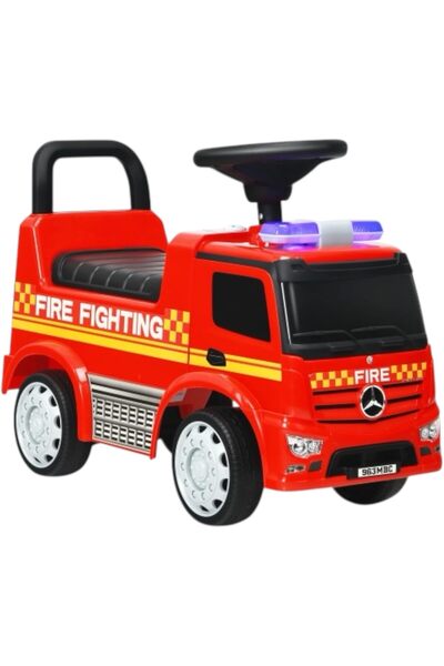 United سيارة دفاع مدني سيارة دفع مع اصوات صفارة انذار، مصابيح LED، تخزين مخفي، مسند ظهر