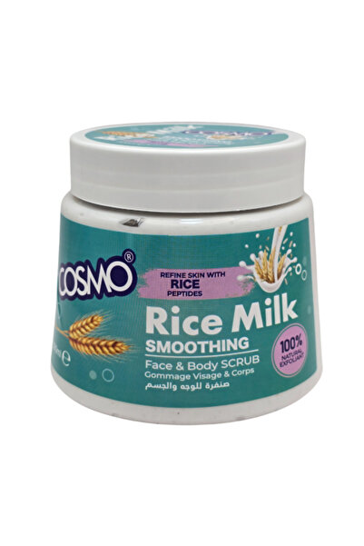Cosmo صنفرة للوجه والجسم بحليب الأرز من كوزمو، 500 مل
