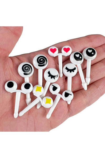 MaffStuff Mini Forks for Kids PVC Small Eyes 5x2x5 cm MaffStuff®