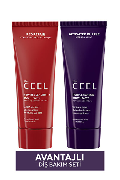 The Ceel Beyazlatıcı ve Onarıcı Etkili 2'li Diş Bakım Seti