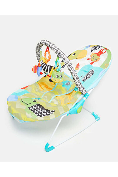 REDTAG كرسي هزاز للأطفال مطبوع متعدد الألوان