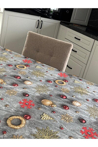 Handmade Christmas tablecloth