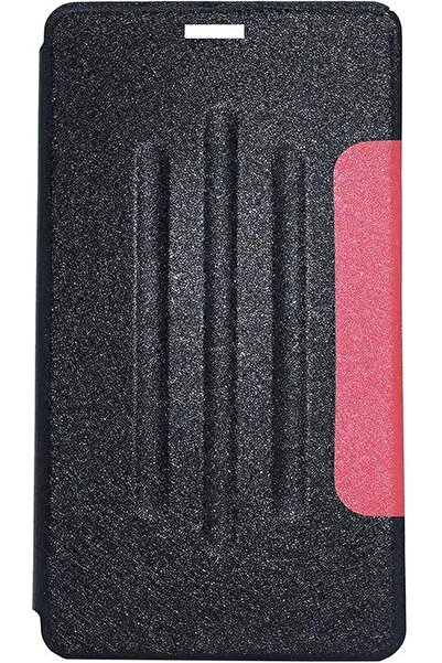 Other Folio Cover for Lenovo TAB4 / TB-7304X / Essential 7-inch - Black/Red