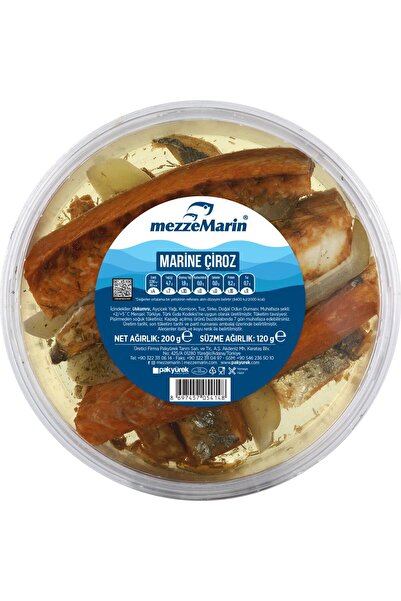 MEZZE MARIN Marine Uskumru Füme Çiroz 200g