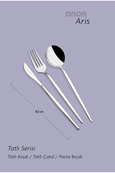 onon Sofrada Moda Aris 3'lü Tatlı Takımı