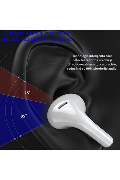 PORTTER Portter® A9 PRO Wireless Headphones, Bluetooth 5.3, Playback time - up to 5h, Case time - 40h