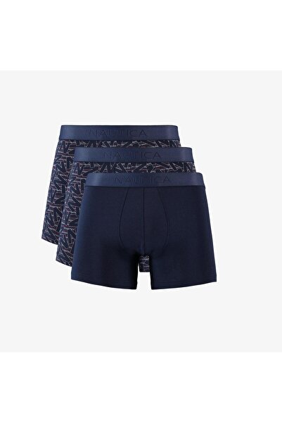 Nautica Erkek Lacivert 3lü Boxer