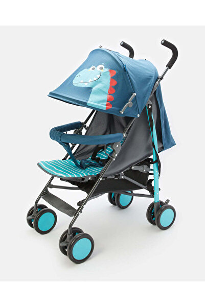 REDTAG عربة أطفال ديناصور أزرق