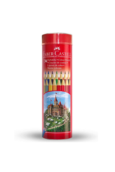 Faber Castell اقلام الوان خشبية كلاسيك - 36 لون- حديد دائري