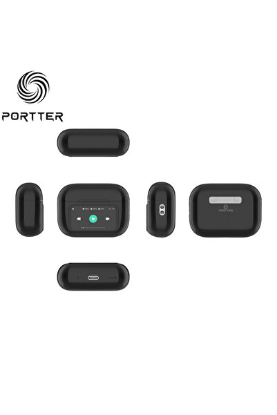 PORTTER Portter® A9 PRO Wireless Headphones, Bluetooth 5.3, Playback time - up to 5h, Case time - 40h