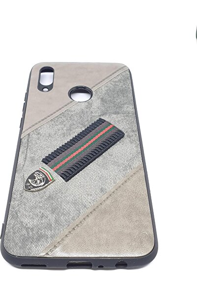 Other Leather case with stand for Huawei P Smart 2019 - Gray