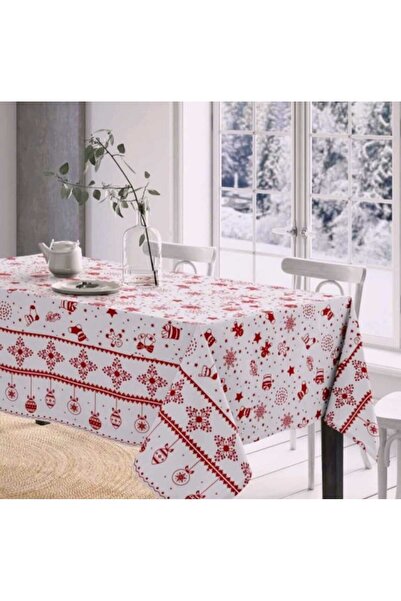 OEM Christmas cotton tablecloth, 150×180 cm (Christmas 27)