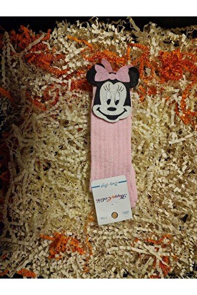 LİA Underwear Pink Mikili Girls' Socks Single Pair