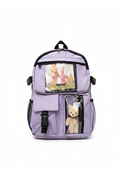 Rosmod Multi-Compartment Unisex Bag with Teddy Bear