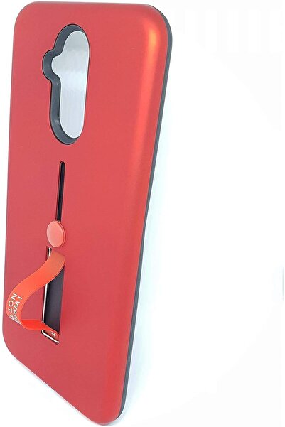 Other Huawei Mate 20 Lite Protective Cover with Integrated Grip and Stand - Red, Thermoplastic Polyurethan