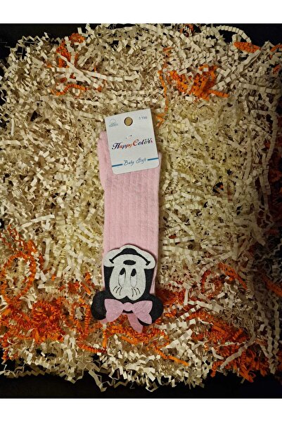 LİA Underwear Pink Mikili Girls' Socks Single Pair