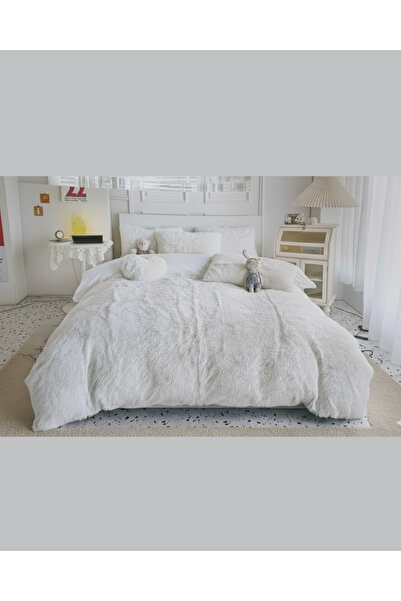 Truva Grup Fluffy Cocolino Bed Linen 6 Pieces – Super Fluffy, Thermal Comfort and Luxurious Design