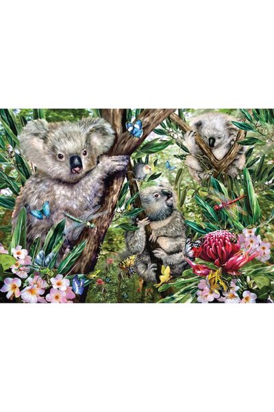 Schmidt Puzzle Schmidt: Familia de Koala, 500 piese
