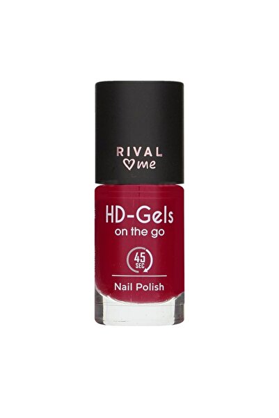 Rival Loves Me Oje No:19 HD Gels Ruby Red Jel Efekt 9 ml