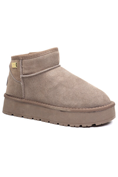 Soprani Couture Ghete dama Hugh Platform SCW328030-taupe velur-40