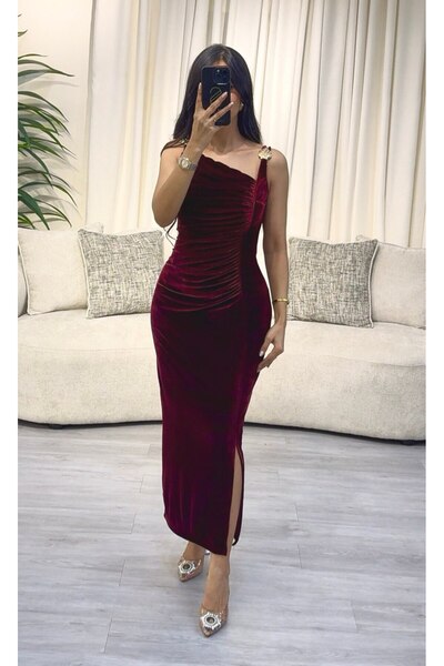 SELSAL Elegant velvet dress