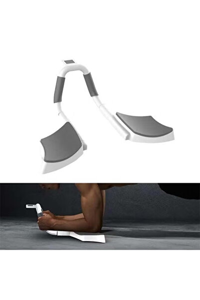 Fitness World Abdominal exercise machine with elbow support and electronic timer