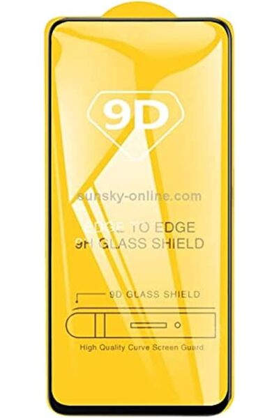 Generic Full 9H Tempered Glass Screen Protector with Full Adhesive for Xiaomi Redmi 10 & Poco M3 Pro