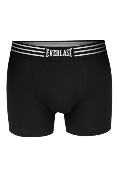 EVERLAST Men's Cotton Boxer Shorts, Everlast, Logo, Black, set of 8 pieces