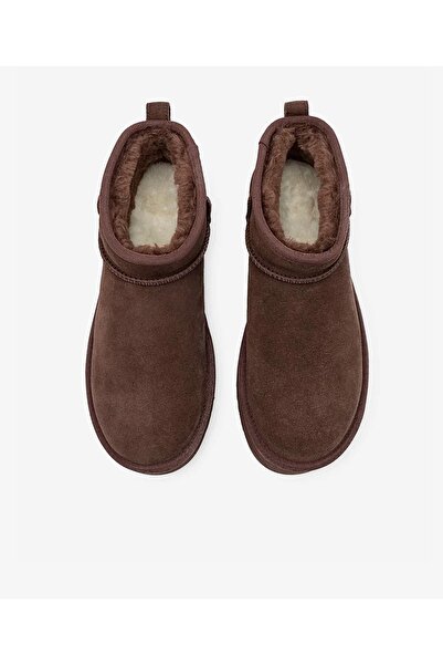 UGG W Classic Ultra Mini Platform Kadın Kahverengi Bot